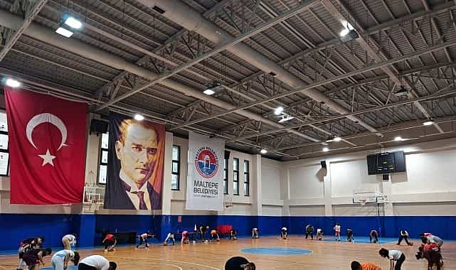 maltepede kis sporlarinda ikinci donem basladi