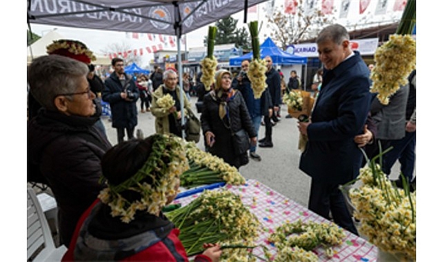8. Karaburun Nergis Festivali başladı 1 8 karaburun nergis festivali basladi