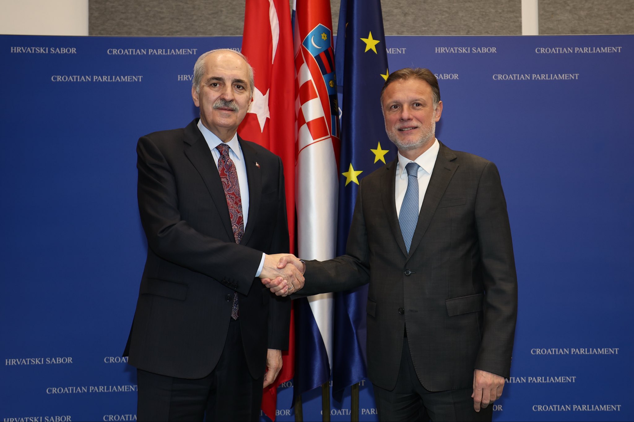 TBMM BASKANI KURTULMUS HIRVATISTAN MECL 1227476 365090